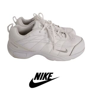 Nike Air Airliner White Sneakers Size 10 Tennis Shoes